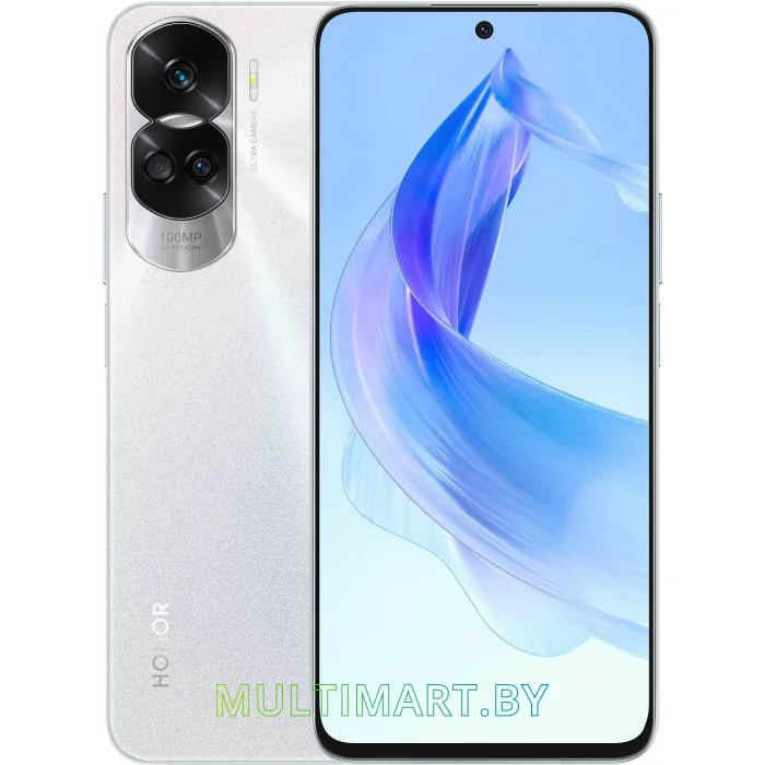 Смартфон HONOR 90 Lite 8GB/256GB международная версия (титановый серебристый)